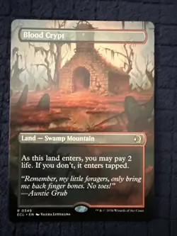 Blood Crypt (Borderless) Lorwyn Eclipsed Regular - Image 1