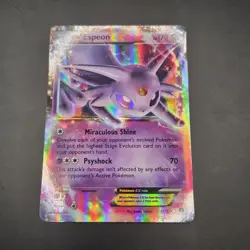 Espeon EX 52/122 XY Breakpoint Holo Rare Pokemon Card 2016 NM - Image 4