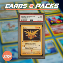 Carte Pokemon Elector 15/62 HOLO Set Fossile Edition 1 PSA 8 NM-Mint 🇫🇷🔥 - Image 1