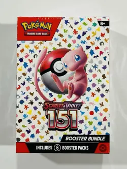 Pokemon Scarlet & Violet 151 Factory Sealed Booster Bundle Box 2023 - Image 1