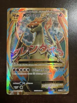 M Charizard EX 101/108 Pokemon TCG XY Evolutions HP/DMG - Image 1