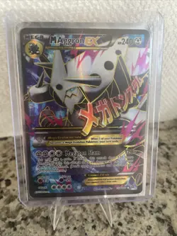 2015 Pokemon XY Primal Clash M Aggron #154/160 - Image 1