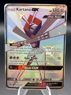 Pokemon TCG Kartana GX SV73/SV94 Hidden Fates: Shiny Vault Holo - Image 1