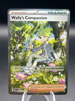 Pokemon TCG Wally's Compassion 186/132 Special Illustration Rare - Image 1
