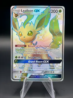 2019 Pokemon TCG SM Hidden Fates #SV46/SV94 Leafeon GX - Image 1