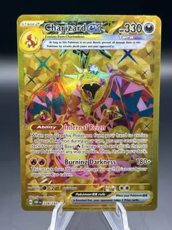 Charizard ex - 228/197 Hyper Rare Pokemon TCG SV03: Obsidian Flames - Image 1