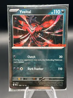 Pokemon TCG Yveltal GameStop Stamped Promo Sealed - Image 1