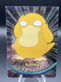 2000 Topps Chrome Pokemon Psyduck #54 Topps TV Animation Series - Image 1