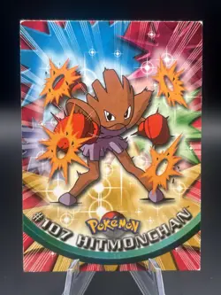 Topps Series 2 1999 TV Animation Hitmonchan #107 - Image 1
