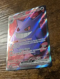Pokemon Gengar EX 193/162 Temporal Forces Full Art Ultra Rare - Image 2