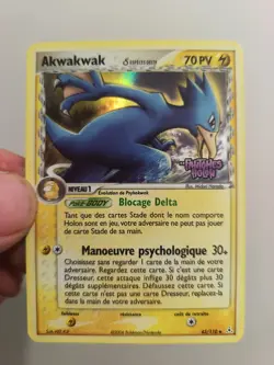 Carte Pokemon - Akwakwak 43/110 - Stamp EX Fantomes Holon - FR - NM / Mint 🇨🇵 - Image 3