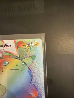 Pokemon Pikachu VMAX 188/185 Vivid Voltage Full Art Rainbow Rare Secret Rare - Image 3