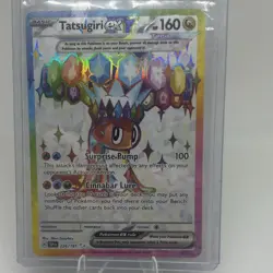 Pokemon Tatsugiri ex Ultra Rare Full Art Holo Scarlet & Violet 226/191 Dragon EX - Image 1