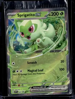 Sprigatito Ex - 087 / Black Star Promo Sealed S&V 2024 (NM) / Pokemon TCG - Image 1