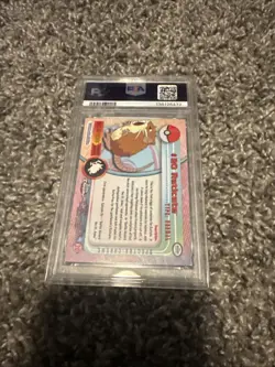 2000 TOPPS CHROME POKEMON T.V. SPECTRA #20 RATICATE PSA 9 - Image 4
