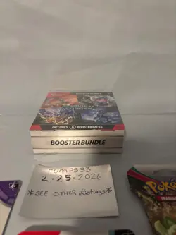 Large Sealed Pokemon Lot, mixed sets, booster, Blisters, Temporal forces BB - Image 5
