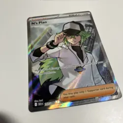 N's Plan 163/086 Sv: Black Bolt Holo M/NM Pokemon TCG Pack Fresh - Image 2