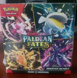Pokemon Paldean Fates Booster Bundle Pokemon TCG New Sealed - Image 1
