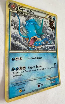 Pokemon Gyarados #30/30 (Holo Rare)–HGSS Trainer Kit Gyarados & Raichu-MP 2010 - Image 2