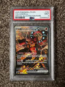 Pokemon TCG - Volcanion ex 182/159 - Special Illustration Rare - PSA 9 MINT - Image 1