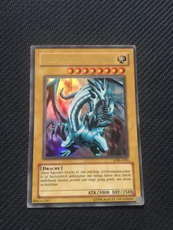 Blue Eyes White Dragon LOB-G001 DE Blauaugiger w. Drache Yu Gi Oh Legend of Blue - Image 2