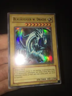 Blue Eyes White Dragon LOB-G001 DE Blauaugiger w. Drache Yu Gi Oh Legend of Blue - Image 5