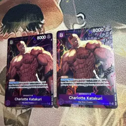 One Piece TCG - Charlotte Katakuri - OP11-067 A Fist of Divine Speed -SR Alt Art - Image 2