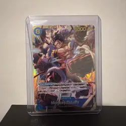 2025 One Piece A Fist of Divine Speed Monkey.D.Luffy Secret Rare SEC #OP11-118 - Image 1