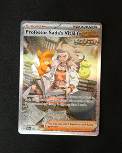 Pokemon Card TCG - Professor Sada's Vitality 256/182 - Paradox Rift - SIR - NM ⭐ - Image 1