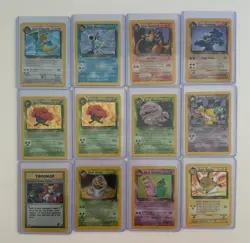 2000 Pokemon Team Rocket Holo Rare 12 card - Image 1