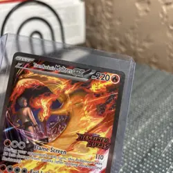 Team Rocket's Moltres ex - (Destined Rivals Stamp) 229/182 Miscellaneous Cards & - Image 2