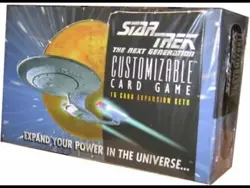 Star Trek: Next Generation - Customizable Card Game - Sealed Expansion Set Box - Image 1