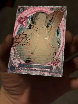 Boa Hancock EB03-026 SP Super Rare Foil Character Card One Piece English - Image 2
