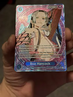 Boa Hancock EB03-026 SP Super Rare Foil Character Card One Piece English - Image 4