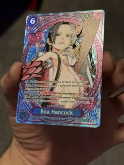 Boa Hancock EB03-026 SP Super Rare Foil Character Card One Piece English - Image 5
