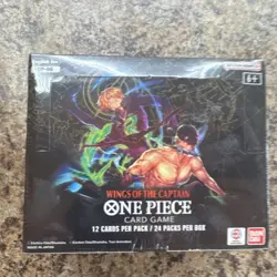 Bandai One Piece Card Game Wings of the Captain OP-06 Booster Box English - Image 1