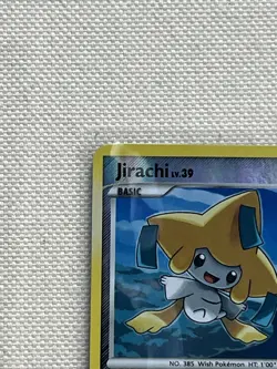 Jirachi 7/111 2009 Rising Rivals Pokemon Card Reverse Holo Rare - Image 2
