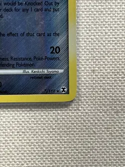 Jirachi 7/111 2009 Rising Rivals Pokemon Card Reverse Holo Rare - Image 4