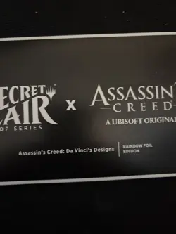 MTG Secret Lair Assassin's Creed Da Vinci's Designs Rainbow Foil Sealed NIB - Image 3