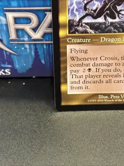 Crosis, the Purger Invasion 242 NM Mtg Rare Multicolor Dragon UP NM - Image 4