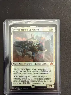 Myrel, Shield of Argive The Brothers' War Foil - Image 1