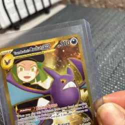 Team Rockets Crobat EX 242/182 Hyper Rare English Pokemon TCG Gold - Mint - Image 2