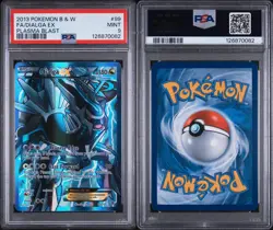 2013 Pokemon Card Dialga EX 99/101 Black & White Plasma Blast Full Art PSA 9 - Image 3