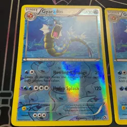 Pokemon TCG Gyarados 31/113 Reverse Rare + common Legendary Treasures - Image 2