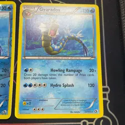 Pokemon TCG Gyarados 31/113 Reverse Rare + common Legendary Treasures - Image 3