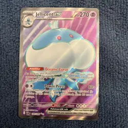 JELLICENT EX 160/086 WHITE FLARE POKEMON ENGLISH (FULL ART, NM) - Image 1