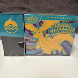Pokemon TCG Mega Evolution ASCENDED HEROES ETB - BRAND NEW - SLIGHT Seal Tear - Image 1