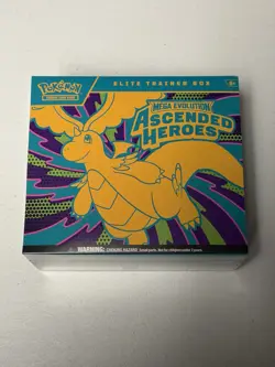 Pokemon TCG Mega Evolution ASCENDED HEROES ETB - BRAND NEW - SLIGHT Seal Tear - Image 2