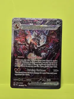 Charizard EX 234/091 Shiny Paldean Fates Special Illustration Rare Pokemon TCG - Image 1