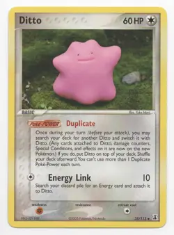 Pokemon TCG 2005 Delta Species Ditto 35/113 2005 Non-Holo Card - Image 1